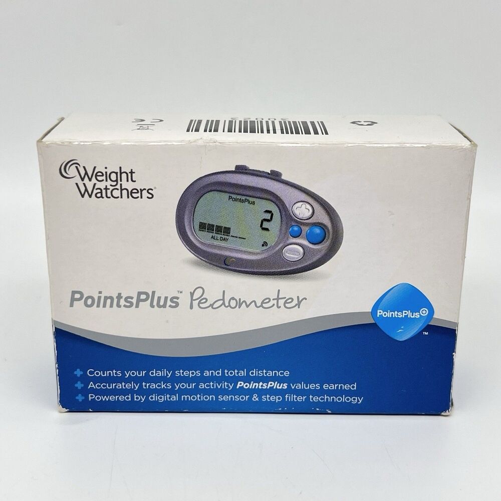 Weight Watchers Points Plus Pedometer Walking Step Counter Activity Tracker NEW